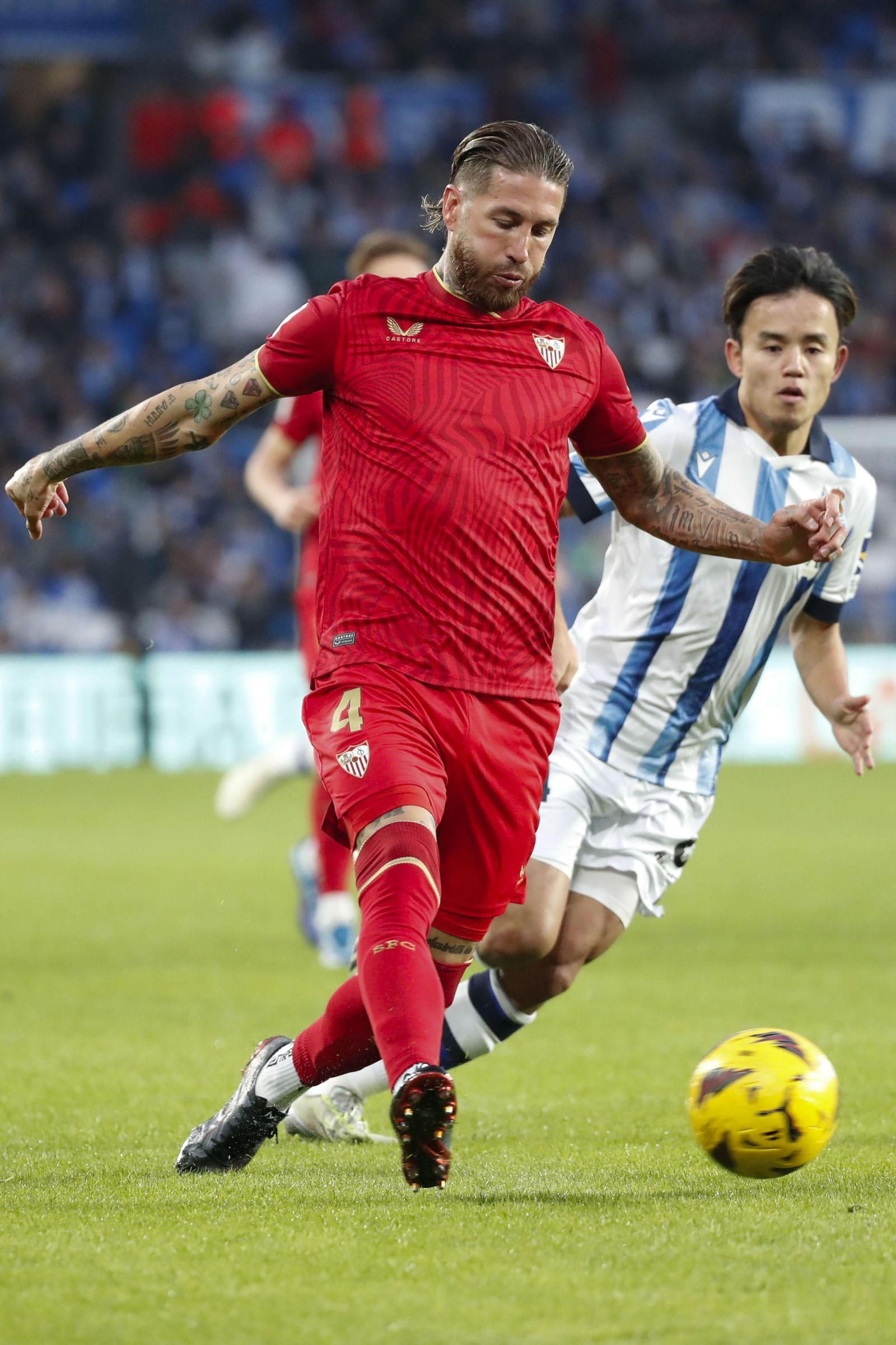 Las fotos del Real Sociedad-Sevilla de Liga
