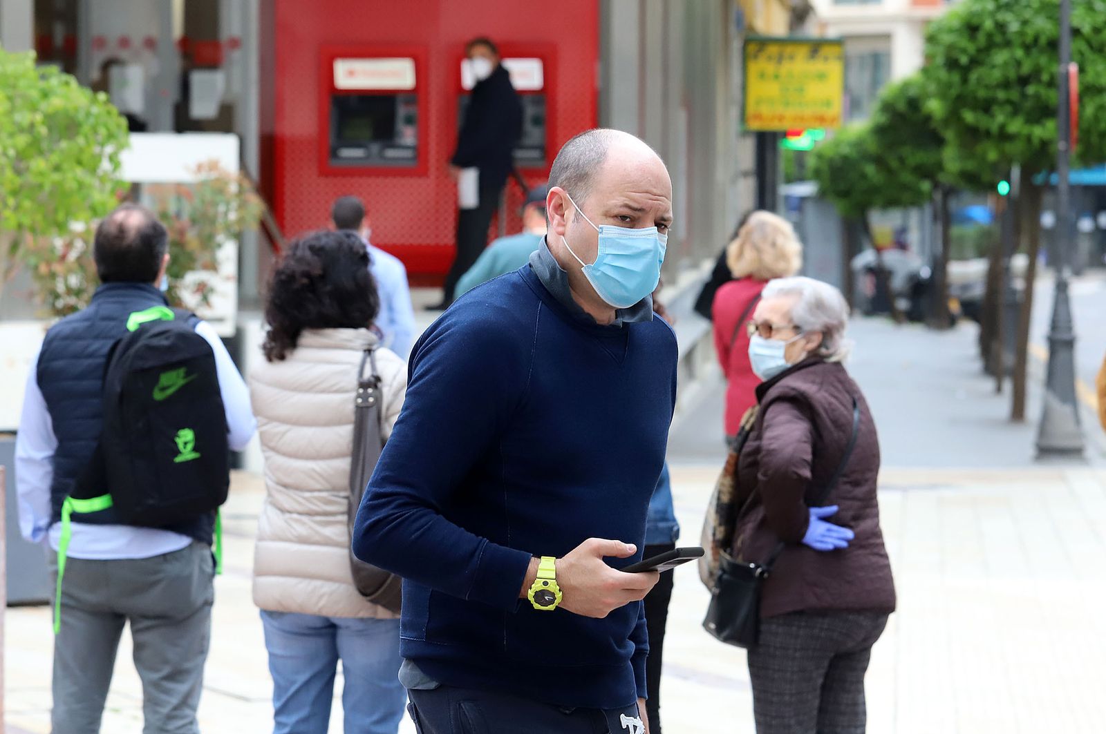 Imágenes del uso de la mascarilla para prevenir el contagio por coronavirus