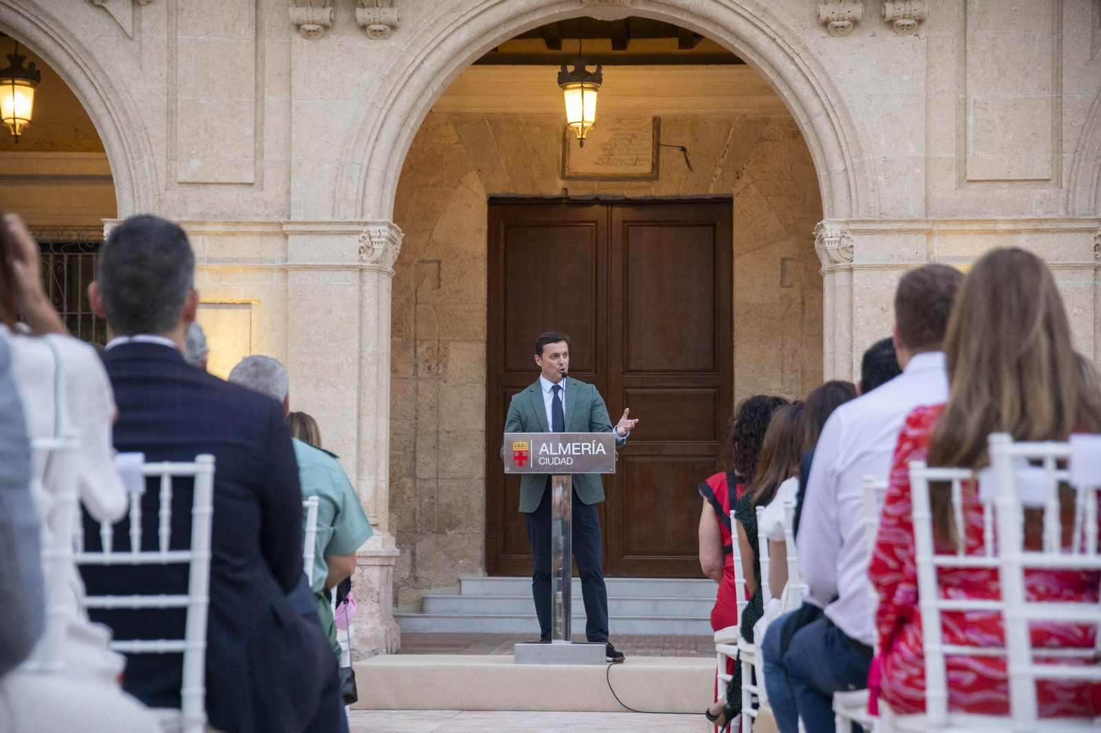 Las imágenes de la inauguración de la Plaza de la Constitución en Almería