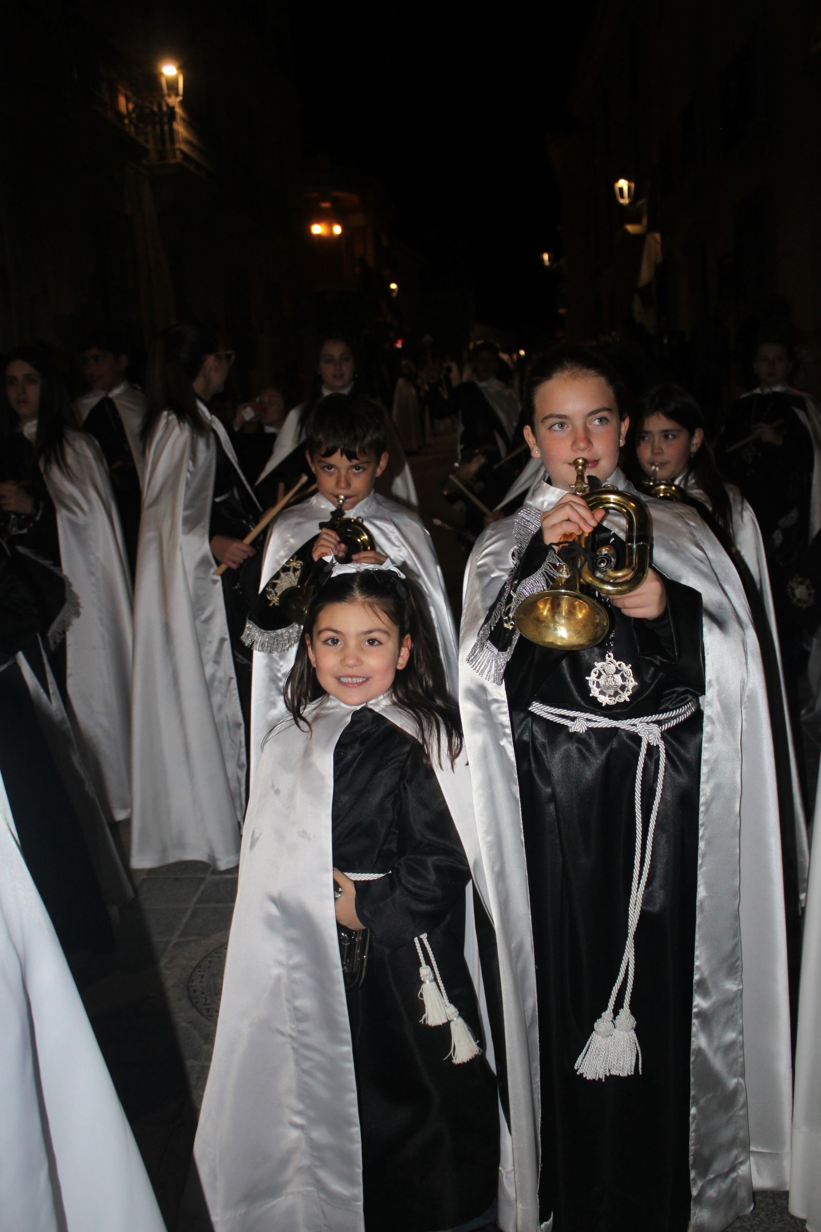 Las imágenes de las procesiones del Jueves Santo en Vélez Rubio