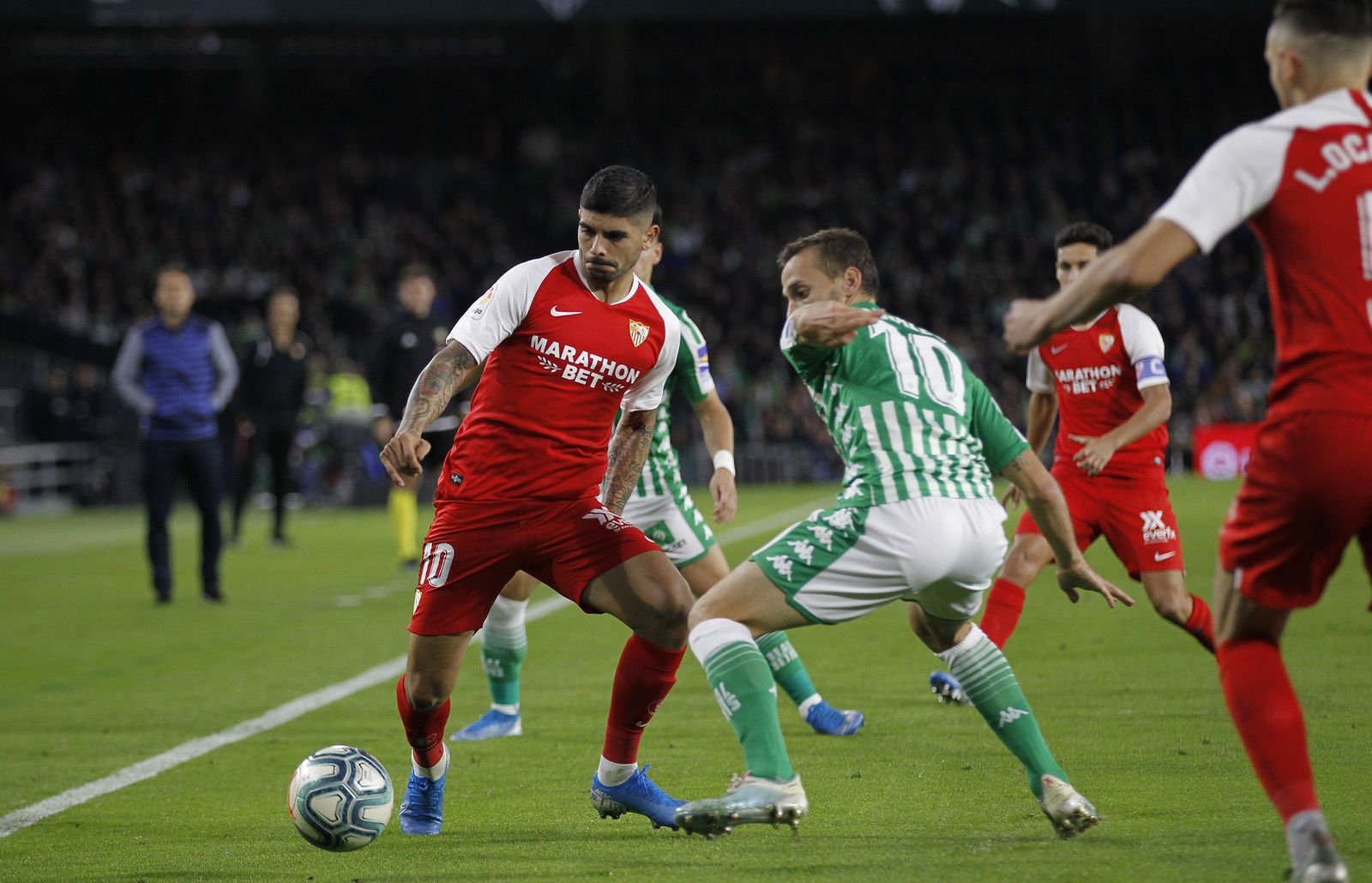 La imágenes del Betis-Sevilla fc