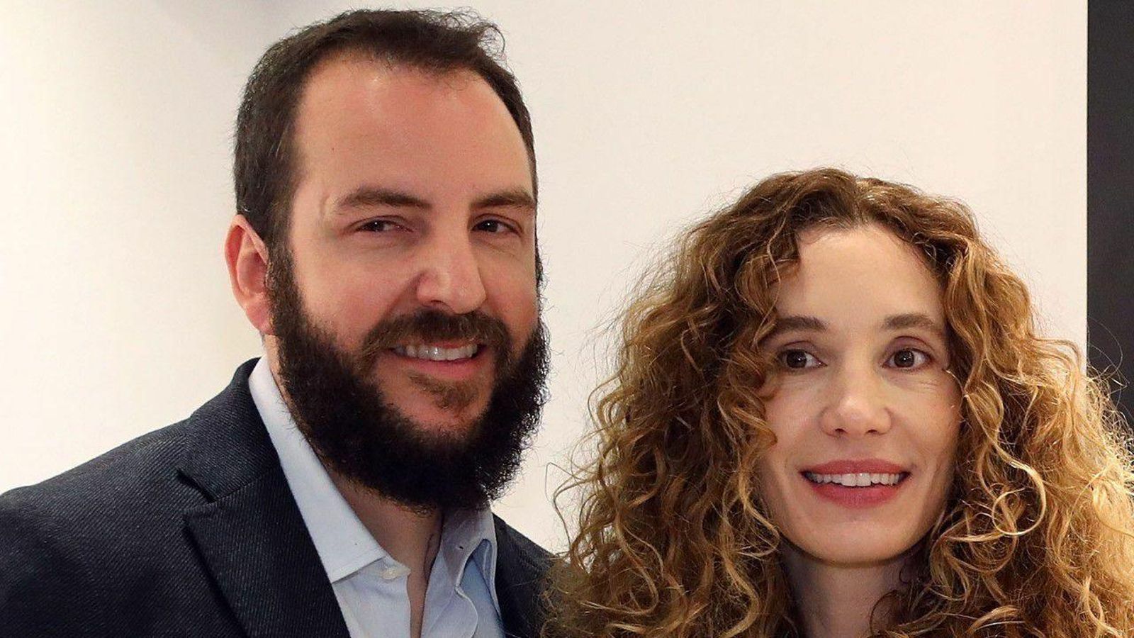 Borja y su mujer, Blanca Cuesta. Borja y su mujer, Blanca Cuesta.