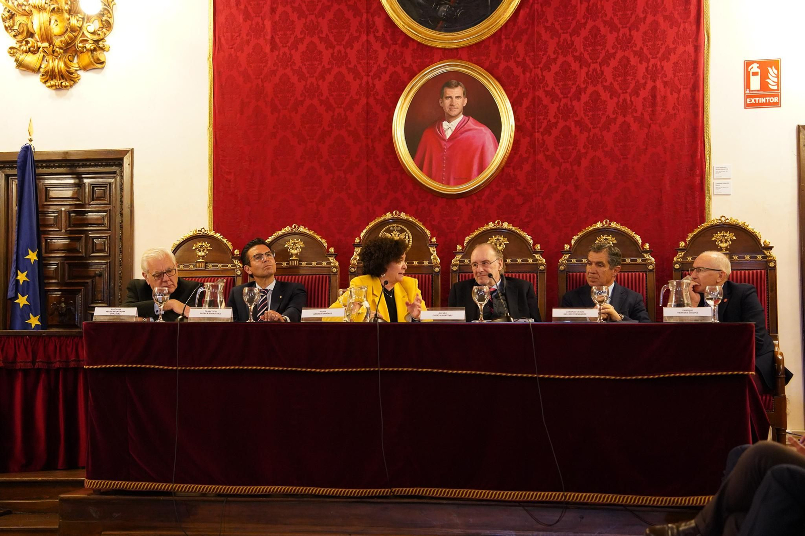 Inauguración del curso sobre Derecho e Inteligencia Artificial, en el Paraninfo de la Facultad de Derecho.