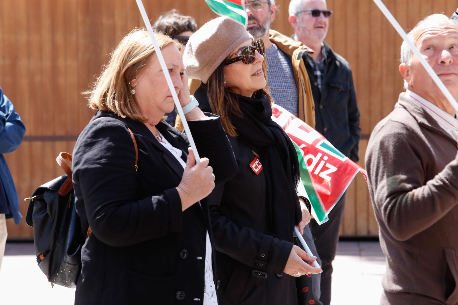 Fotos de la manifestación del Primero de Mayo en Algeciras