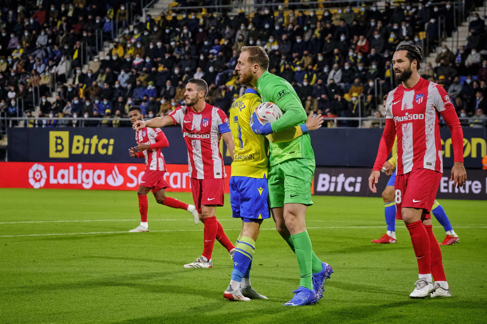 Las imágenes del Cádiz-Atlético de Madrid