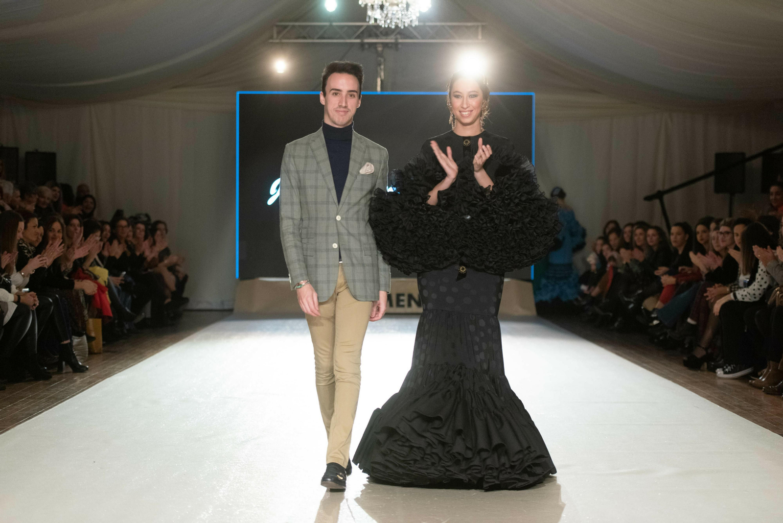 Desfile José Manuel Valencia en Lepe Loves Flamenco 2020