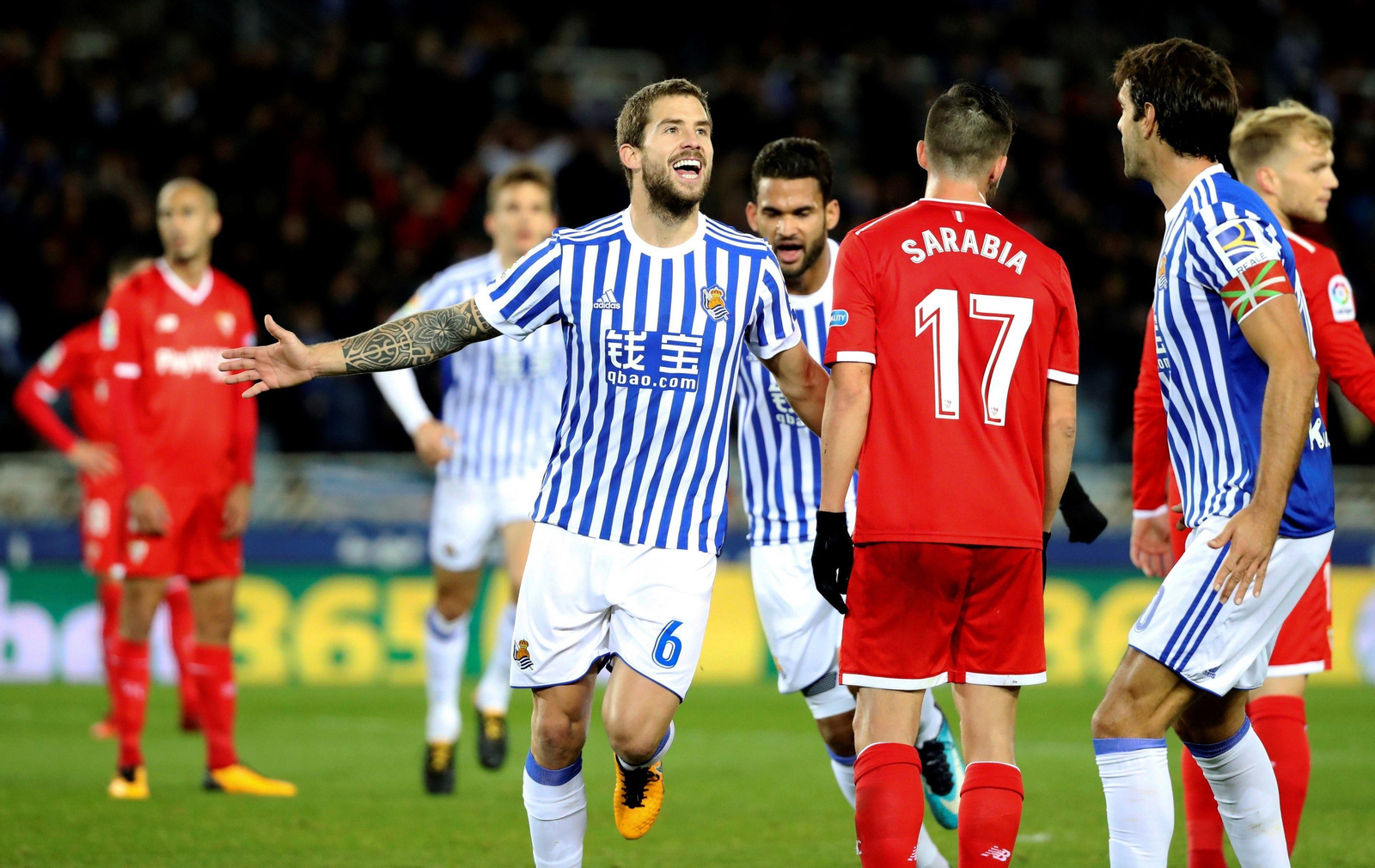 Las imágenes del Real Sociedad-Sevilla