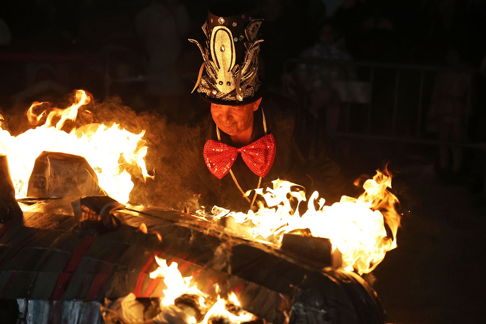 Las fotografías del entierro del choco
