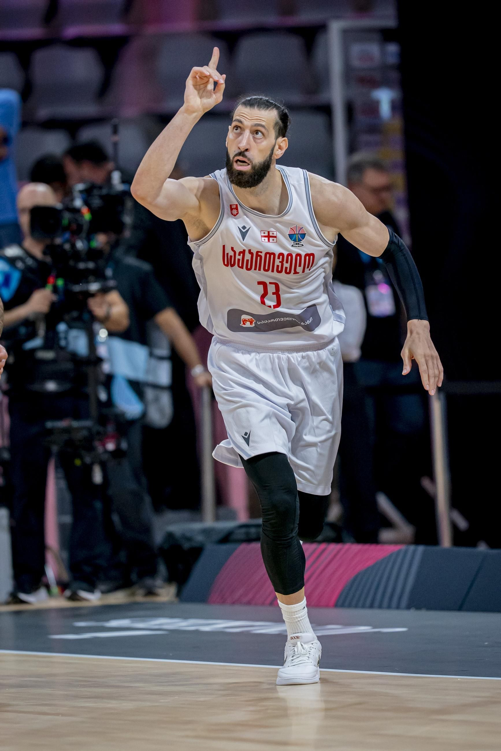 Las fotos del Georgia - España de baloncesto