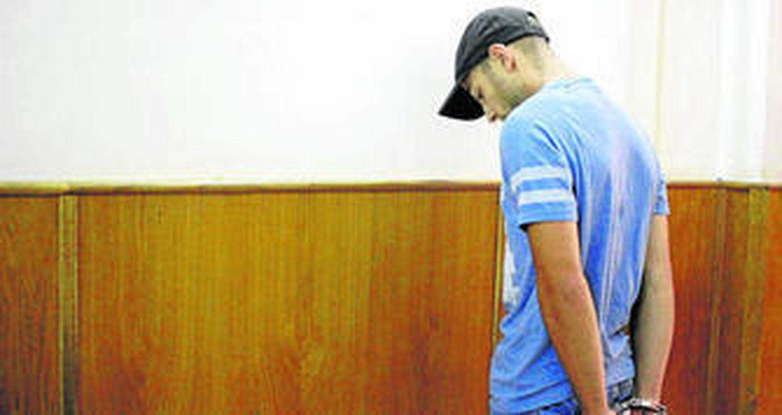 Sergio Morate, arrestado en la comisaria de Timisoara.