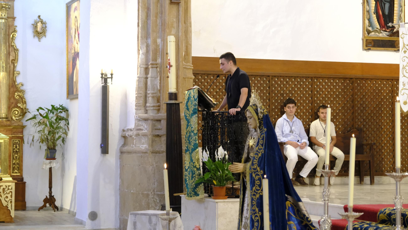 Aniversario de la Cofradía de María Santísima de los Dolores de Vélez Blanco, en imágenes