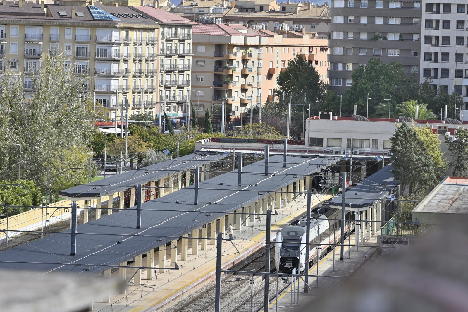 Estación de Renfe en Jaén capital.