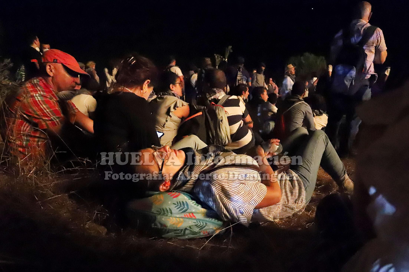 Imágenes del camino de la Venida de la Virgen del Rocío