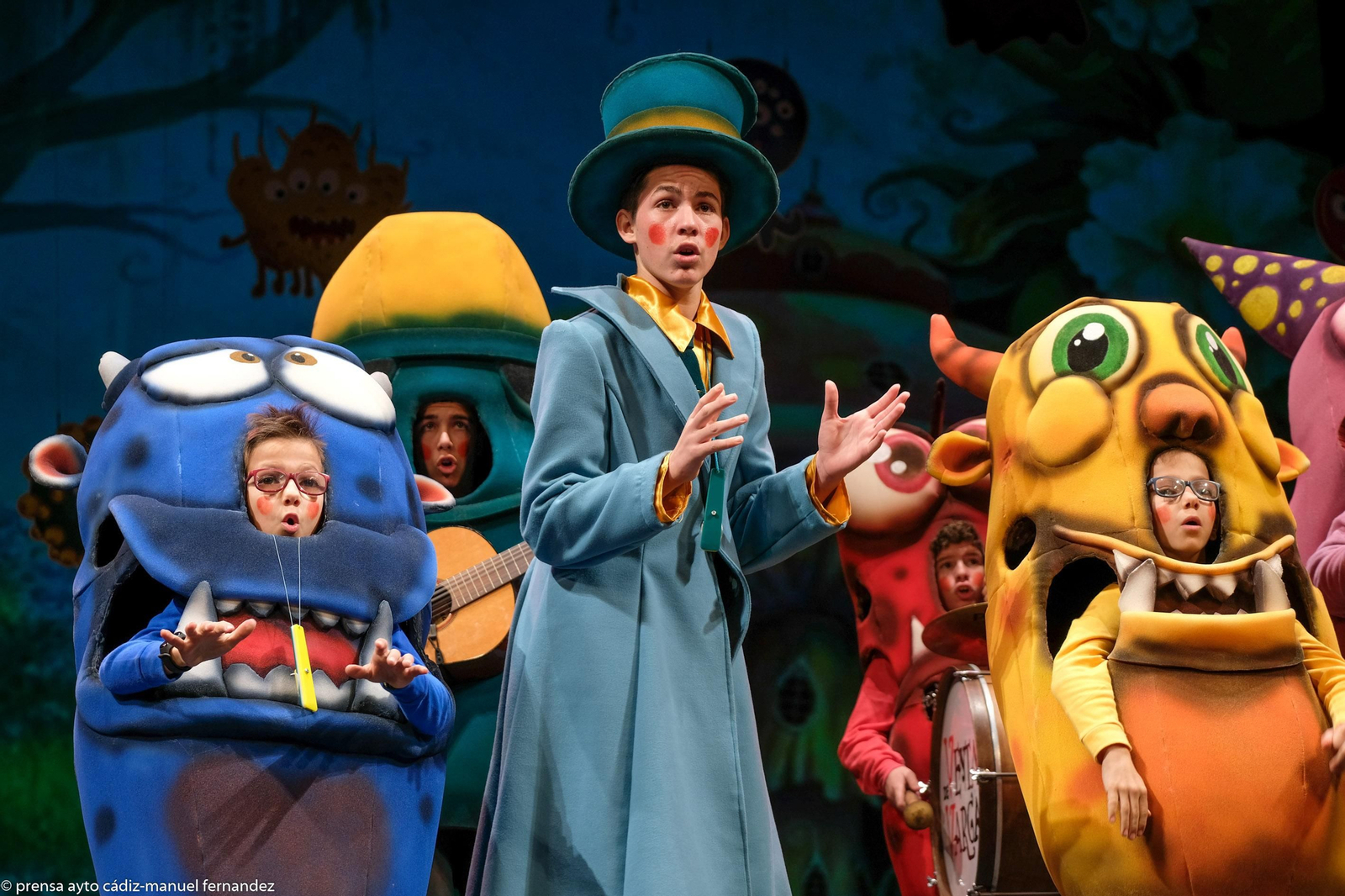 Chirigota Los que entran por la cara.