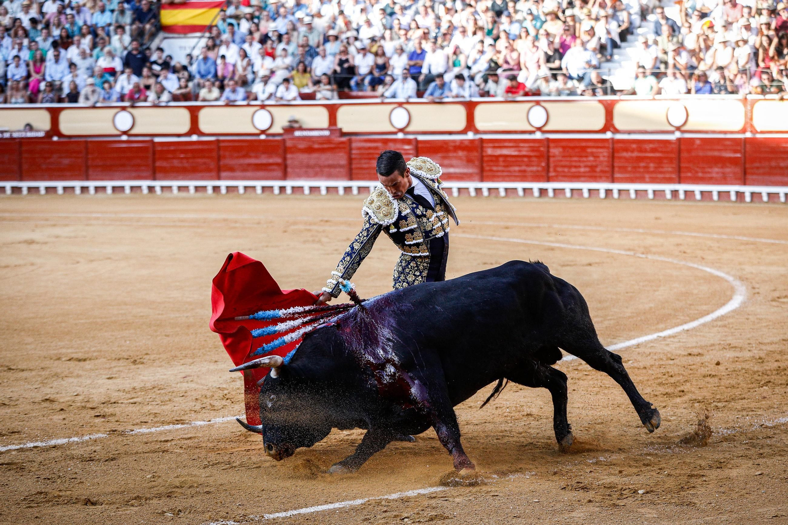 Imágenes de la corrida de toros en El Puerto: Manzanares, Roca Rey y Pablo Aguado