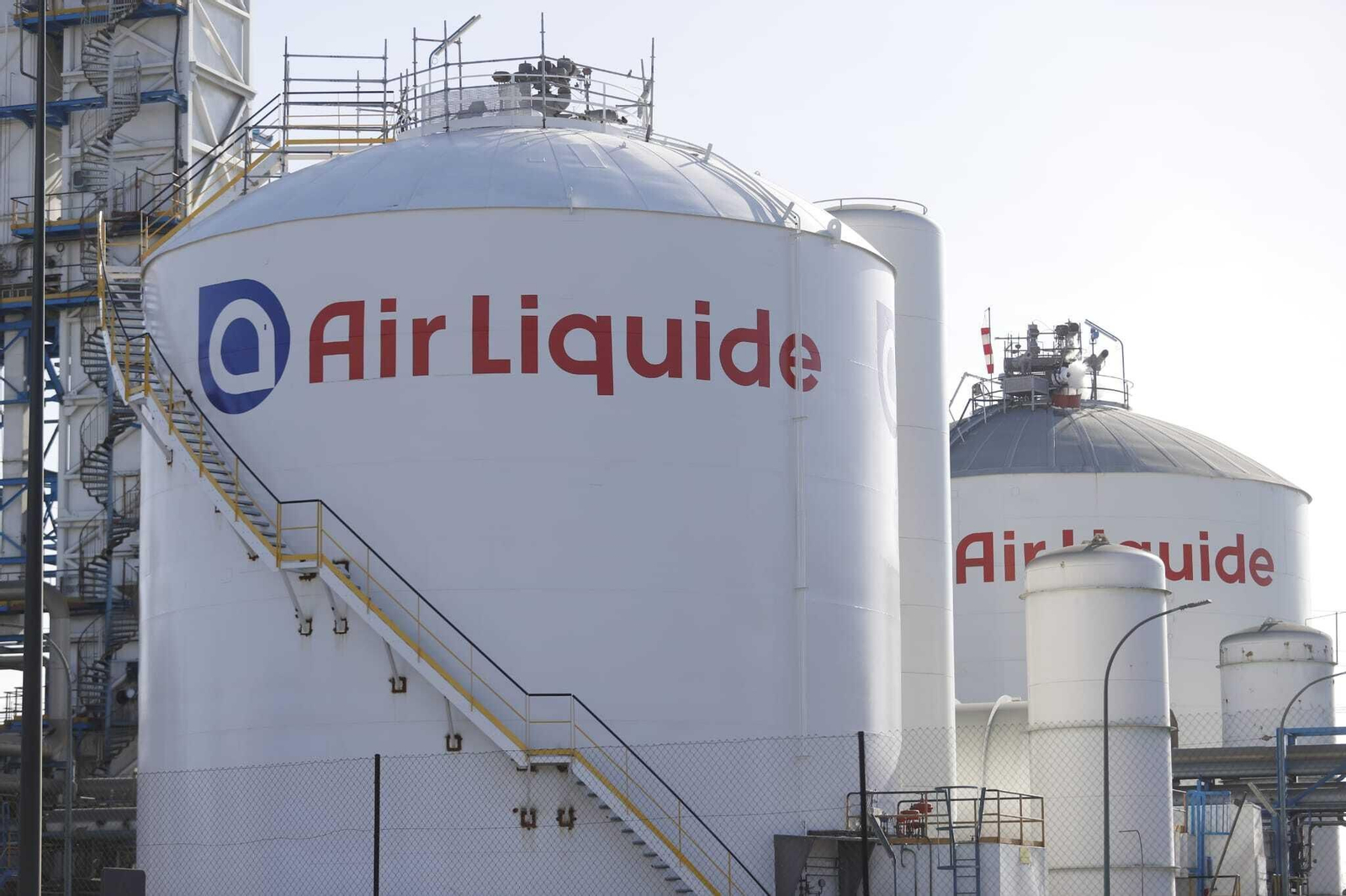 Instalaciones de Air Liquide en Huelva.
