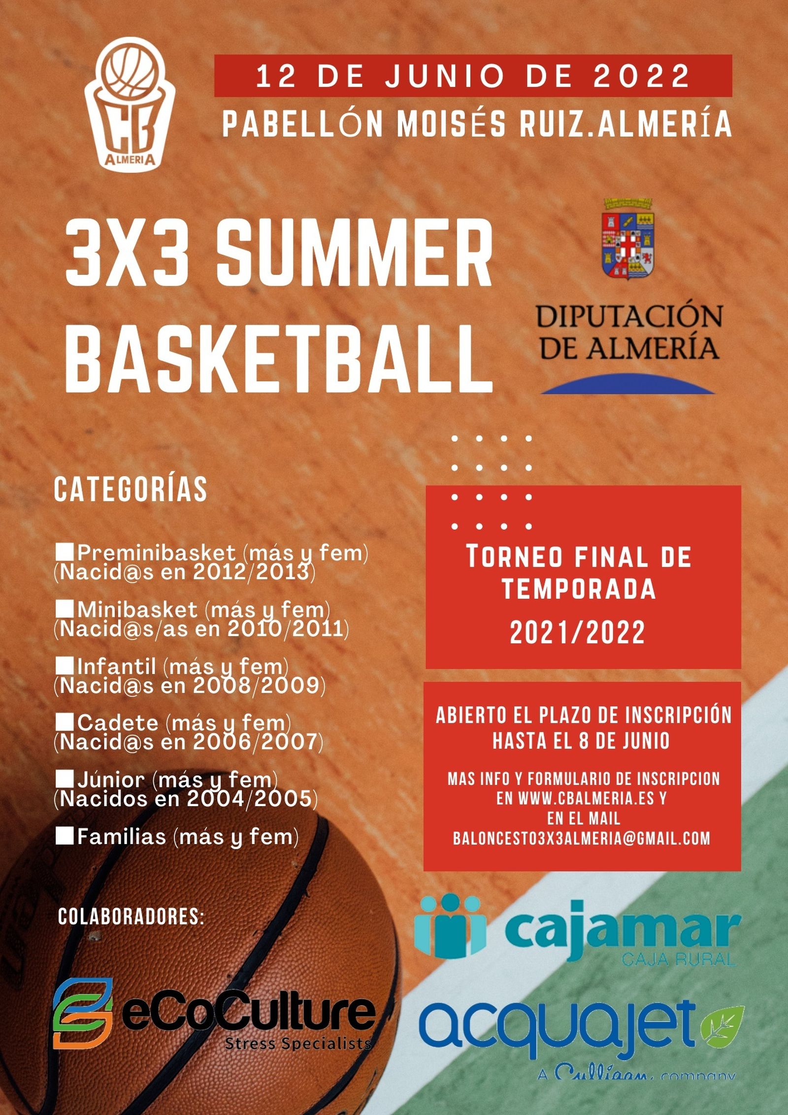 Cartel del Summer Basketball