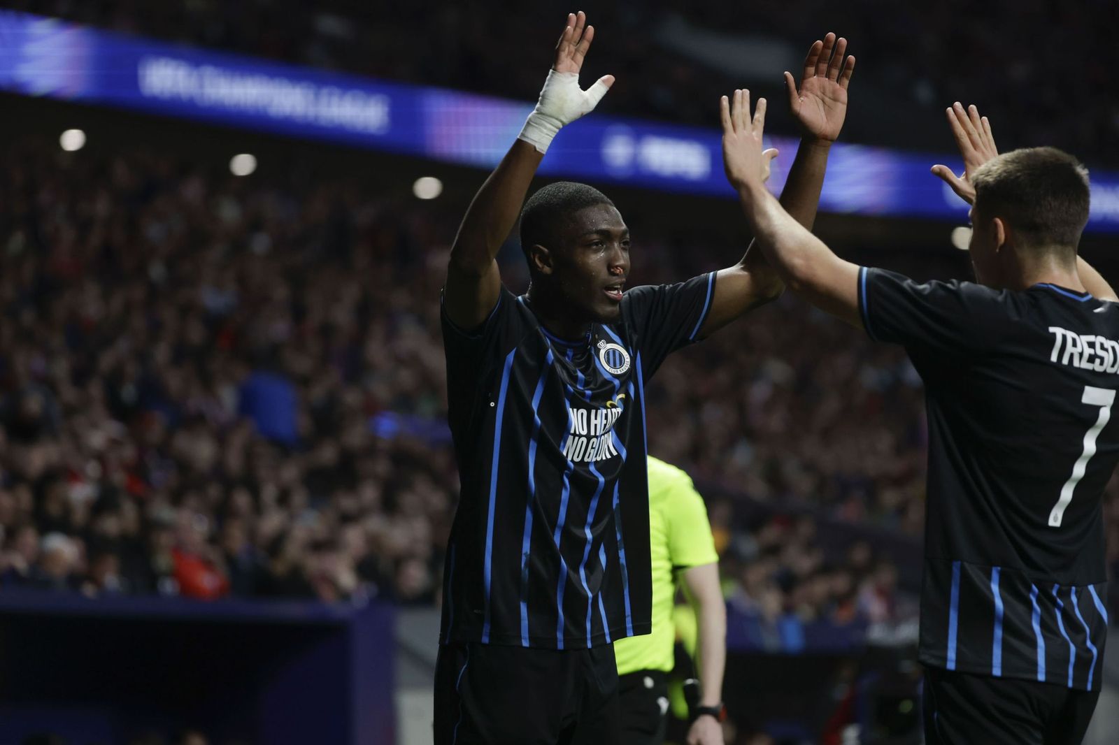 Las fotos del Atlético de Madrid - Brujas