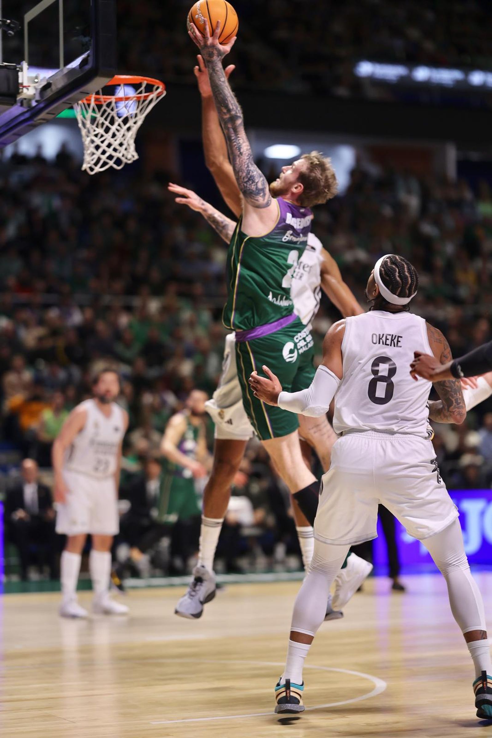 Unicaja-Real Madrid, en fotos