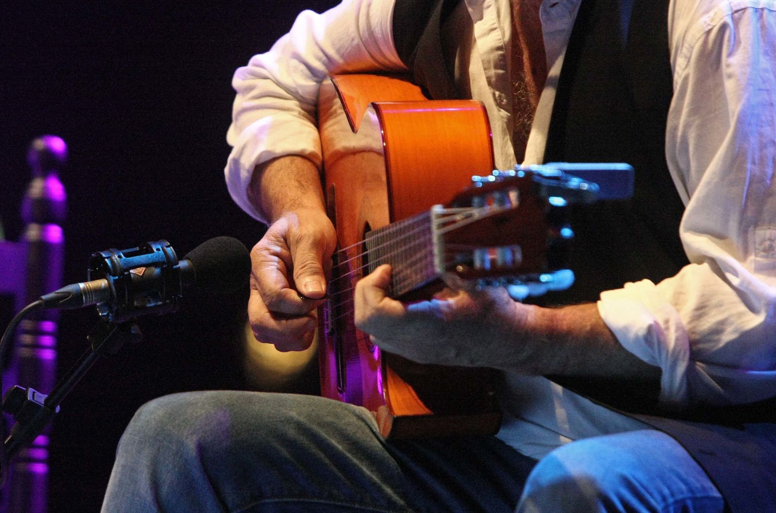 Al Di Meola, en el IV Encuentro de Guitarra Paco de Lucía