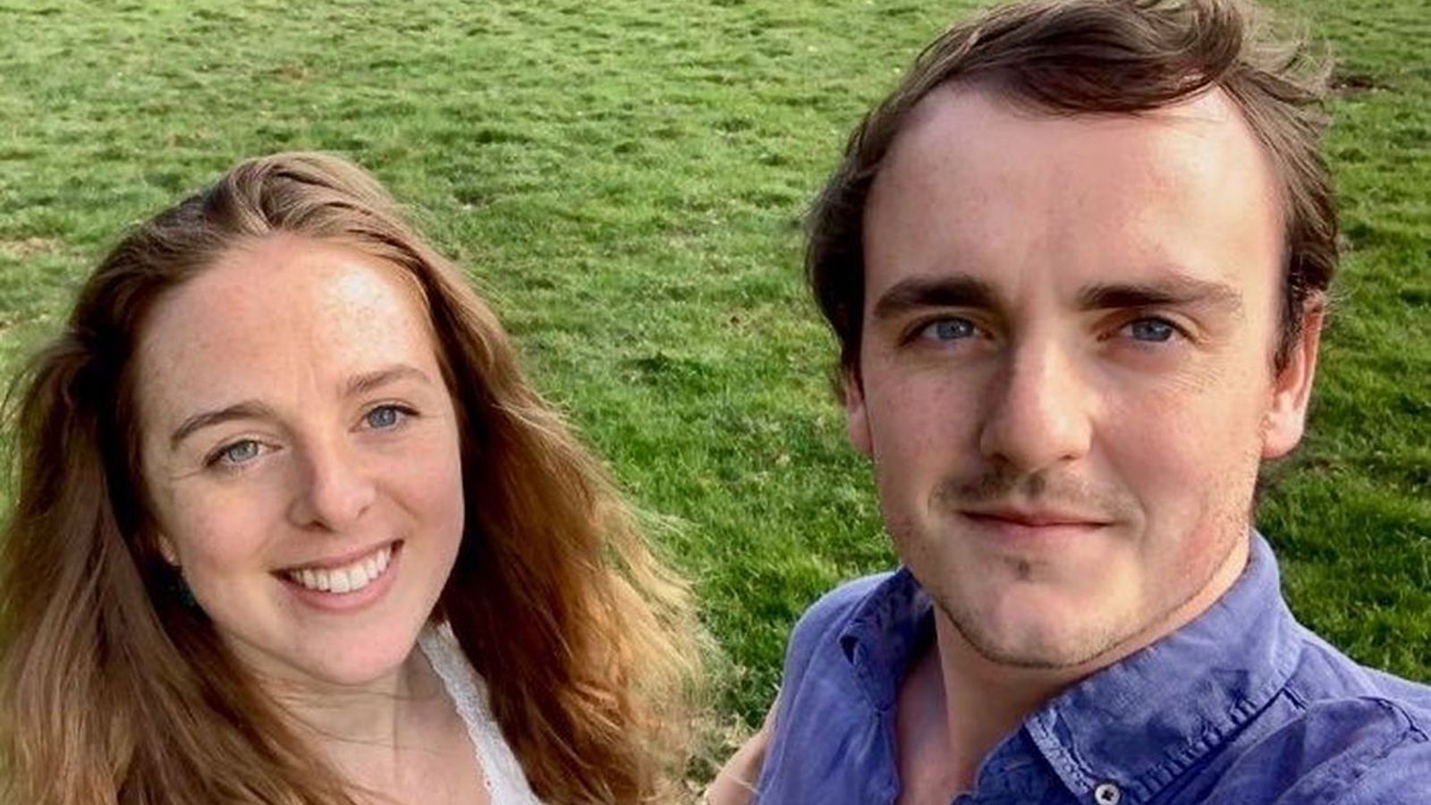 Jaime y su novia, Charlotte.