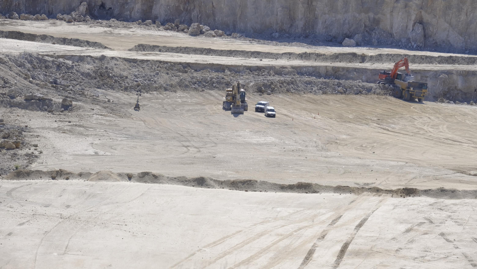 Visita a las canteras de yeso en Sorbas