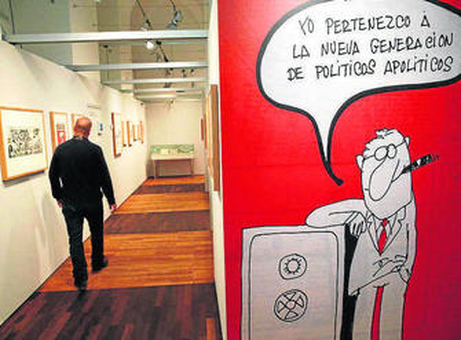 Una viñeta de la exposición.
