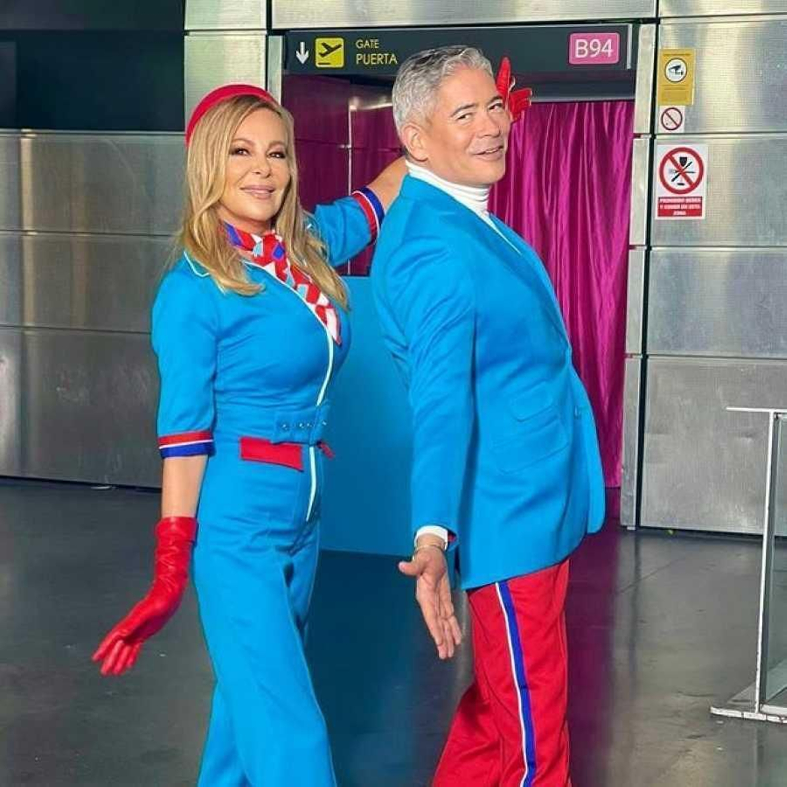 Ana Obregón y Boris Izaguirre en 'Telepasión 2021'