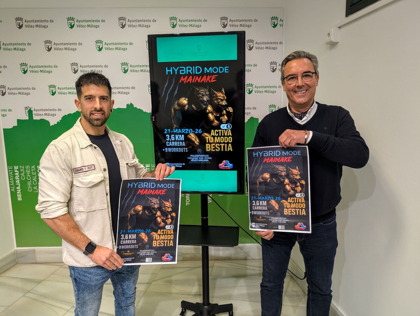 Presentación de la 'Hybryd Race' de Vélez-Málaga