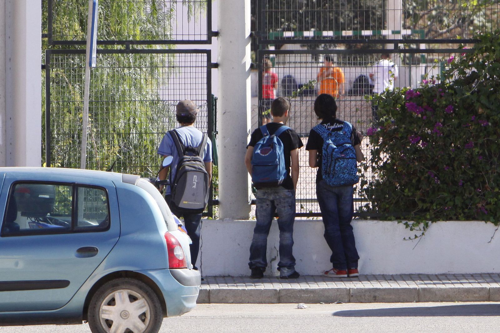 Un grupo de alumnos que no han asistido a clase.