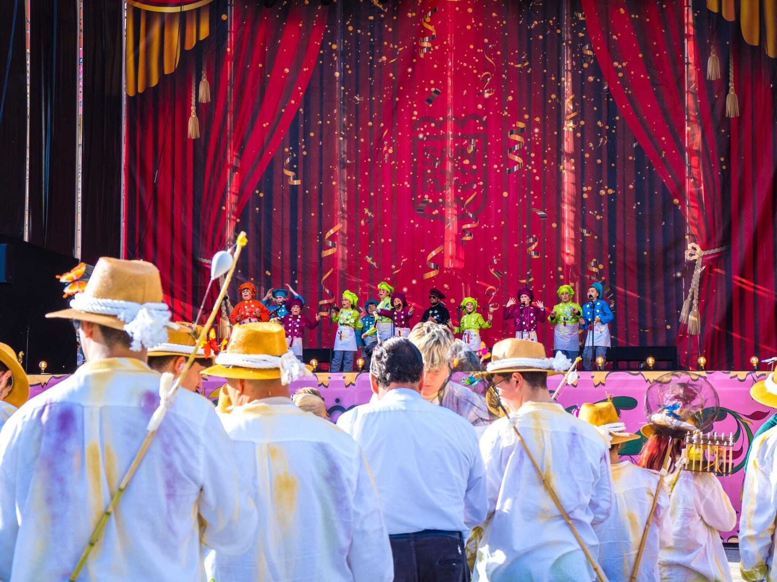 Carnaval para el público infantil en San Fernando, en imágenes
