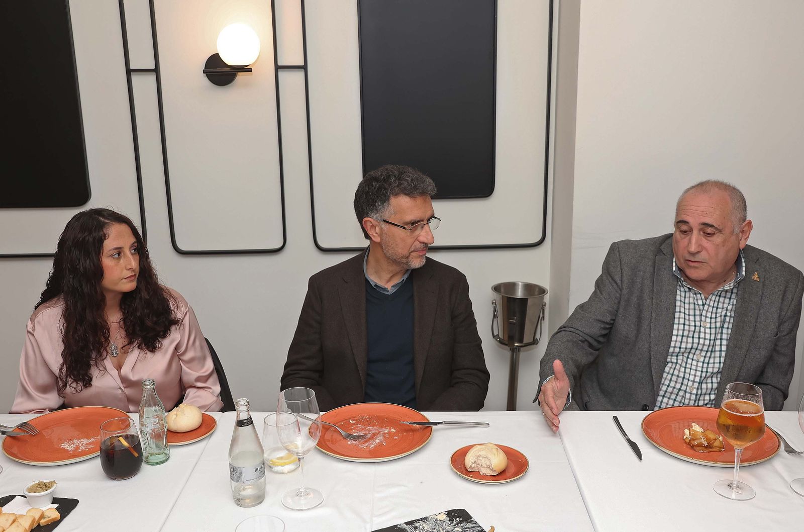 Imágenes de la tertulia de Cuaresma organizada por Europa Sur en La Línea