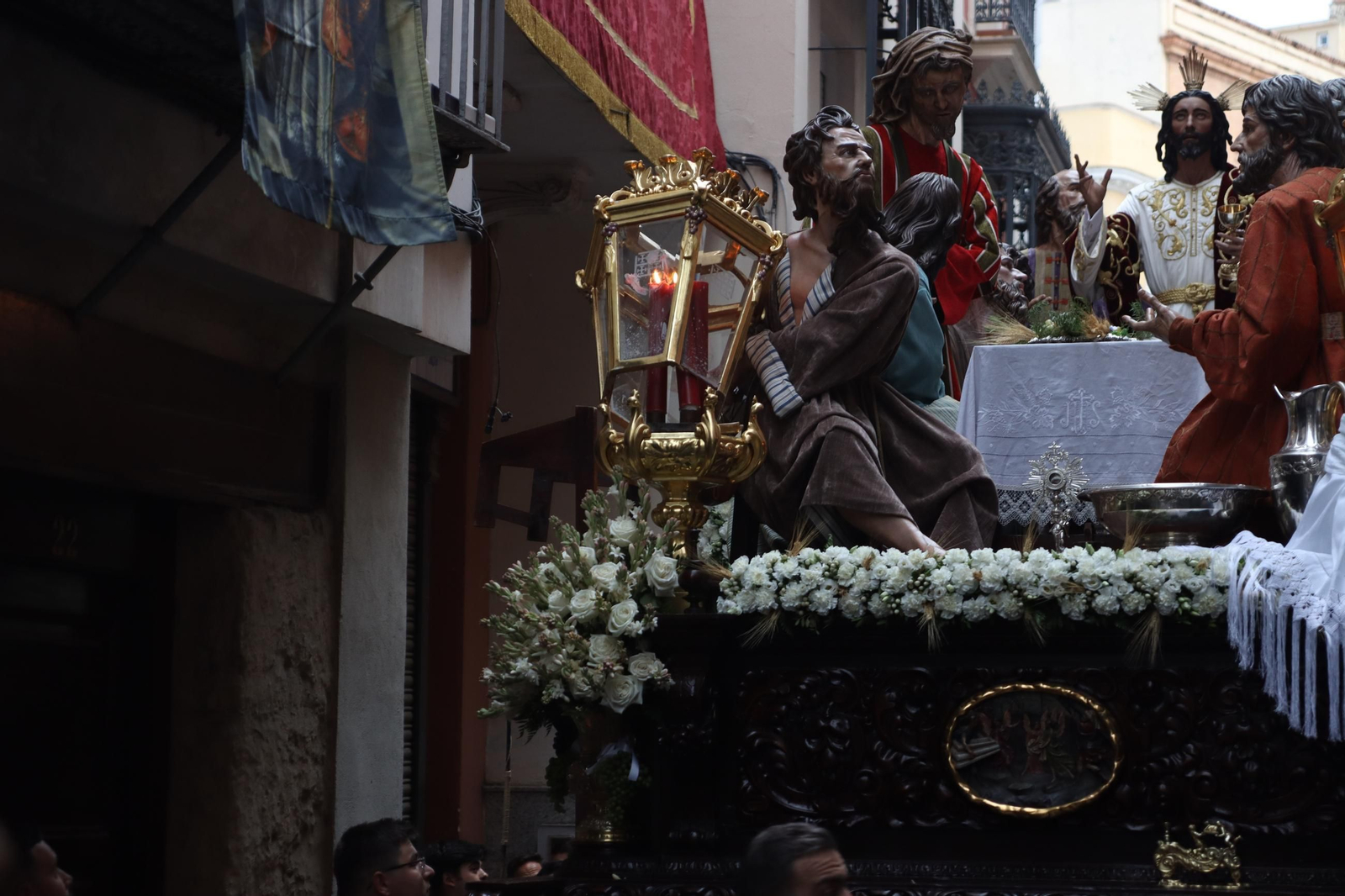 Traslado del misterio de la Cena al Palacio Arzobispal