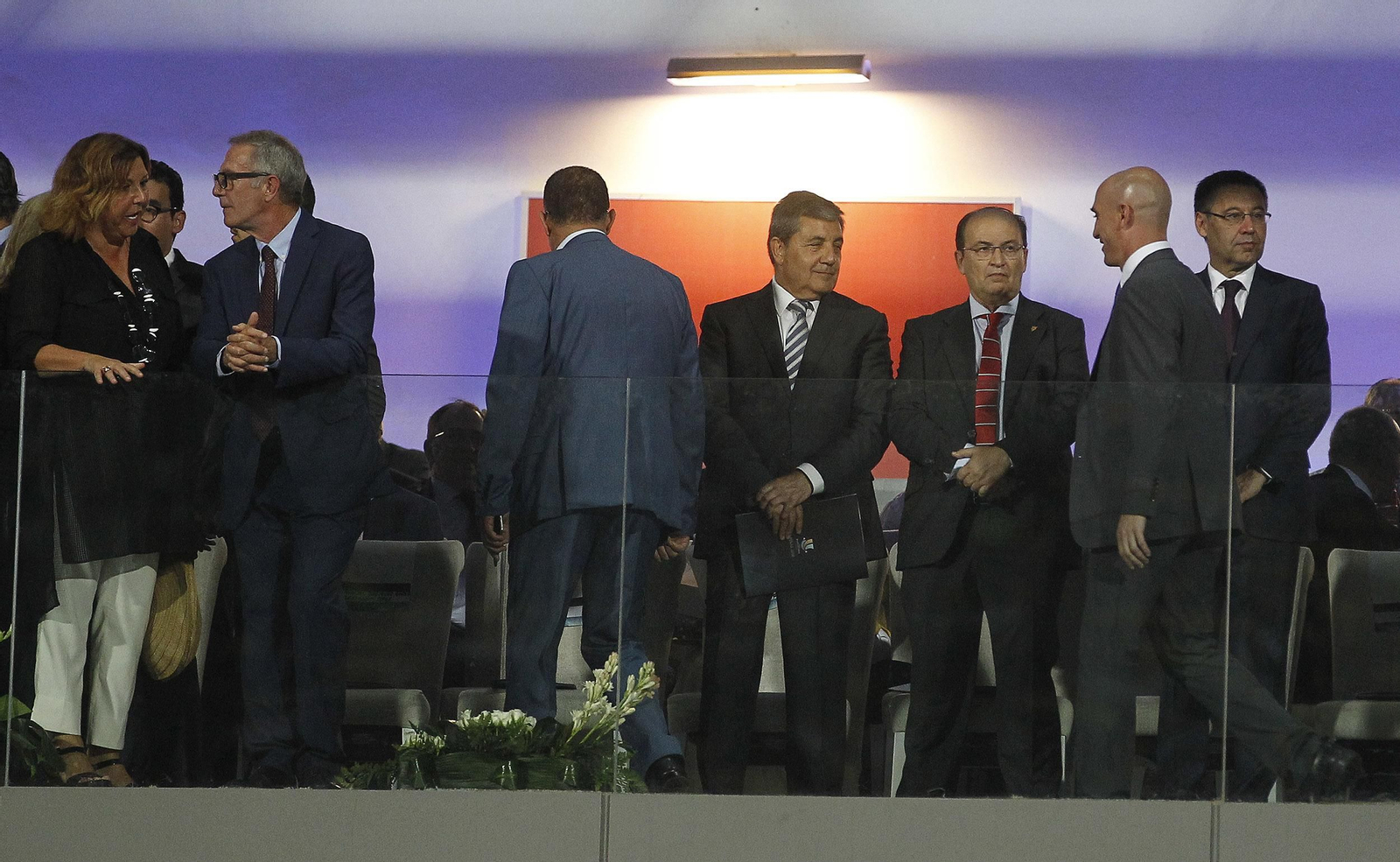 Las imágenes del Sevilla-Barcelona de la Supercopa