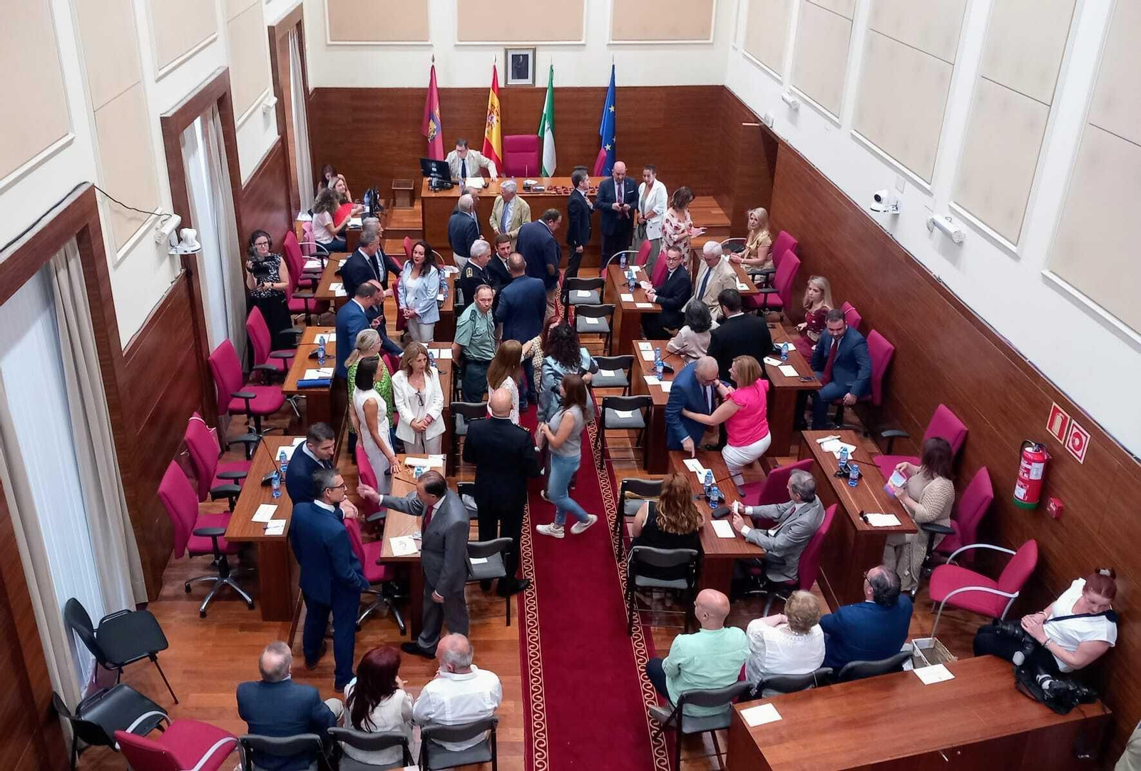 Las imágenes de la investidura de José María Román como alcalde de Chiclana