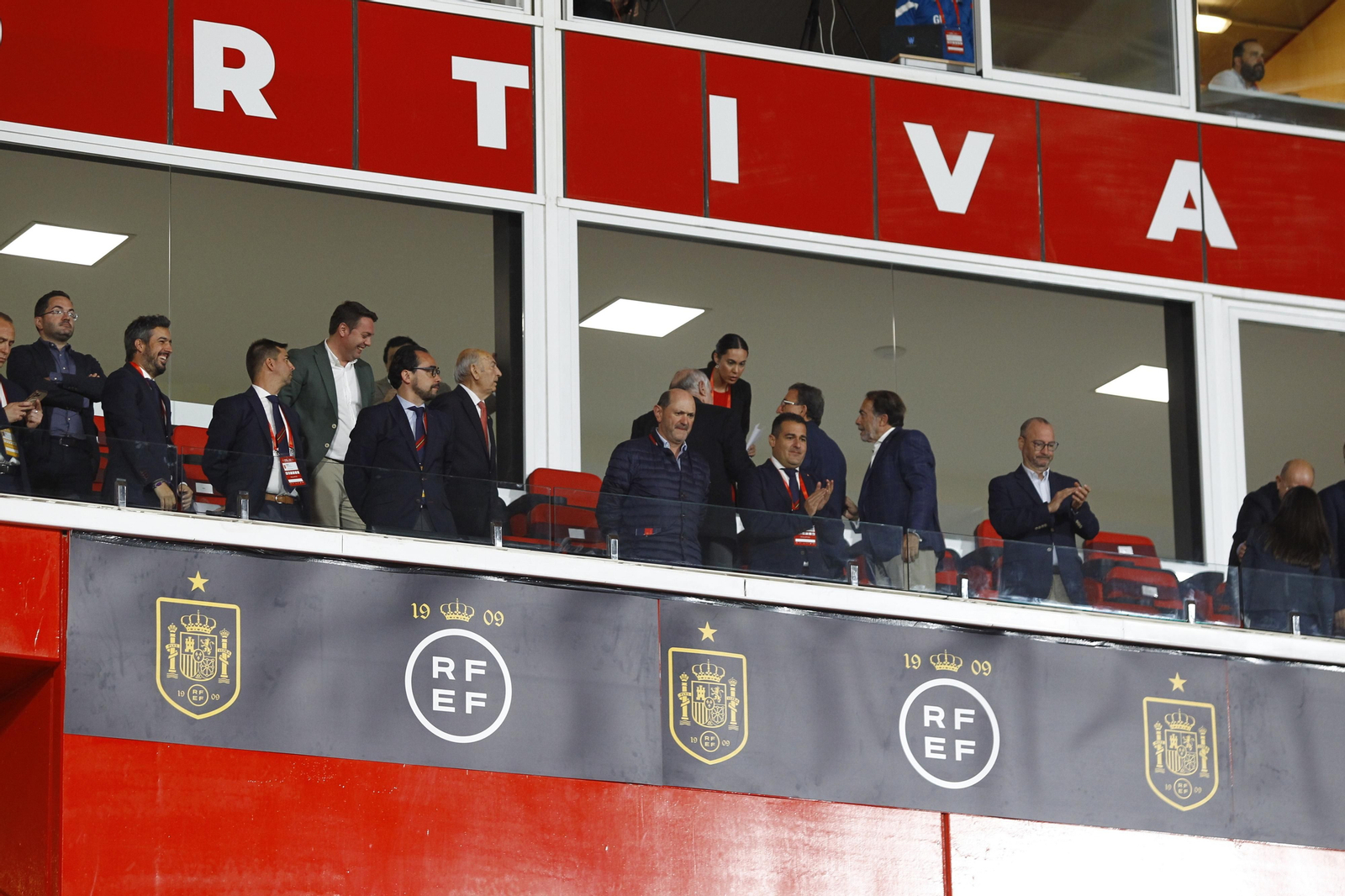 Imágenes del partido de fútbol amistoso entre las selecciones de España y Suiza Sub 21, disputado en Almería