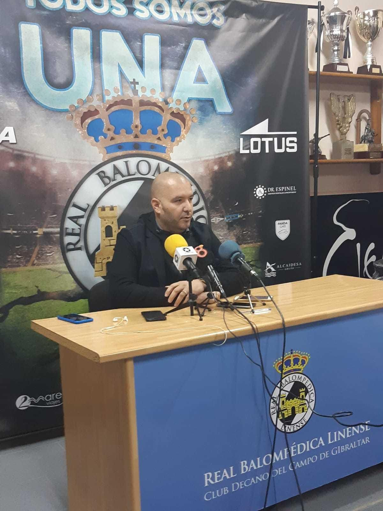 Raffaele Pandalone, durante su comparecencia ante los medios