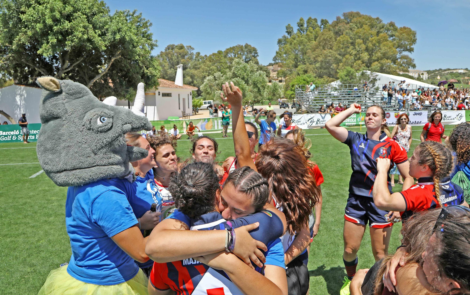 Final Copa de la Reina de rugby en Montecastillo
