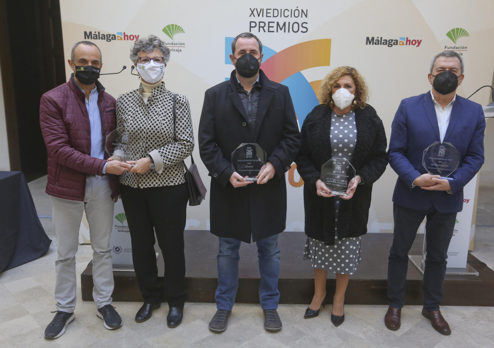 Las fotos de los Premios Malagueños de Hoy 2020