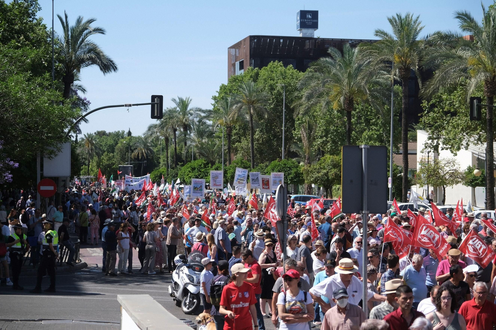 La manifestación del Primero de Mayo de Córdoba, en imágenes