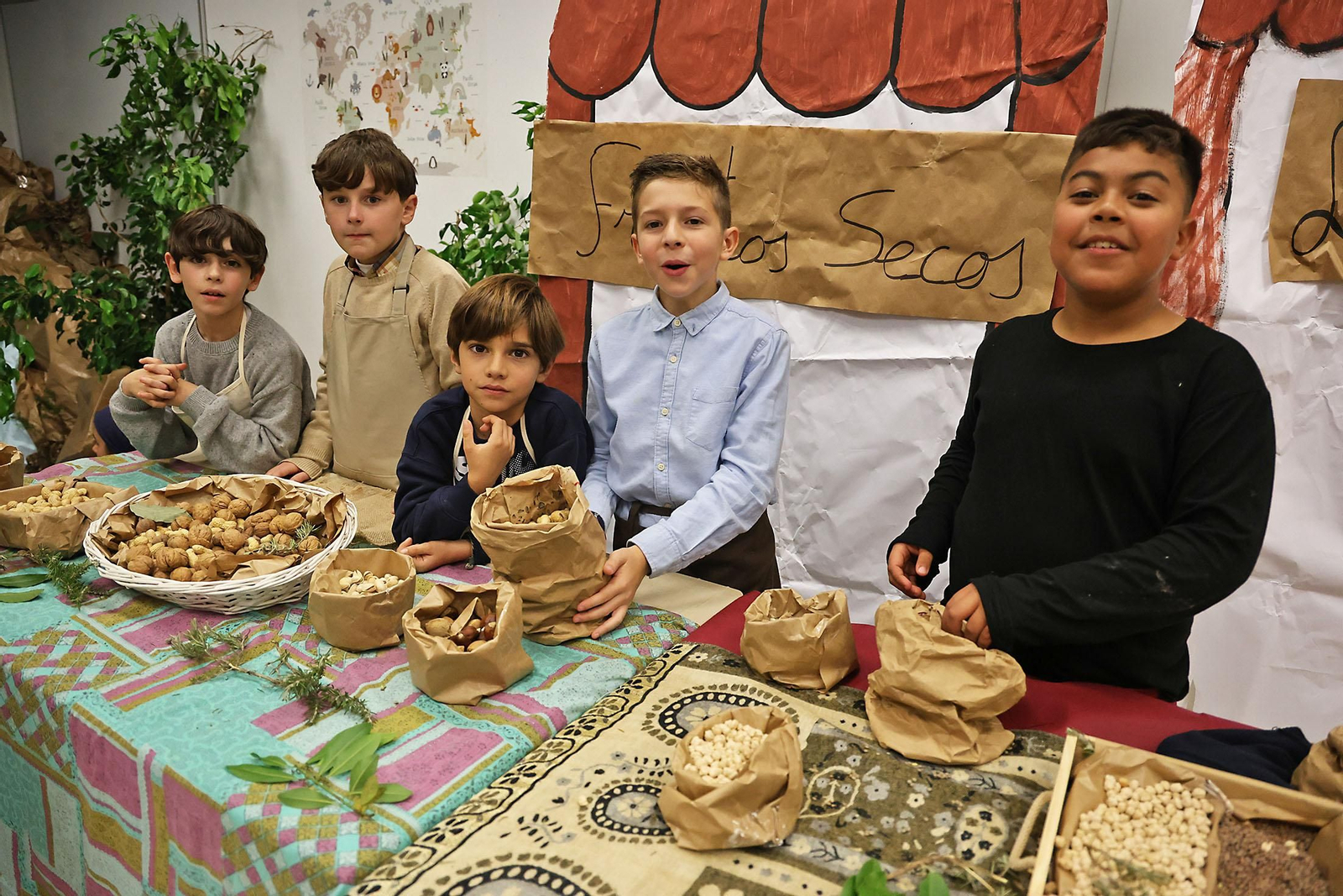 El impresionante Belén viviente del CEIP 12 de Octubre