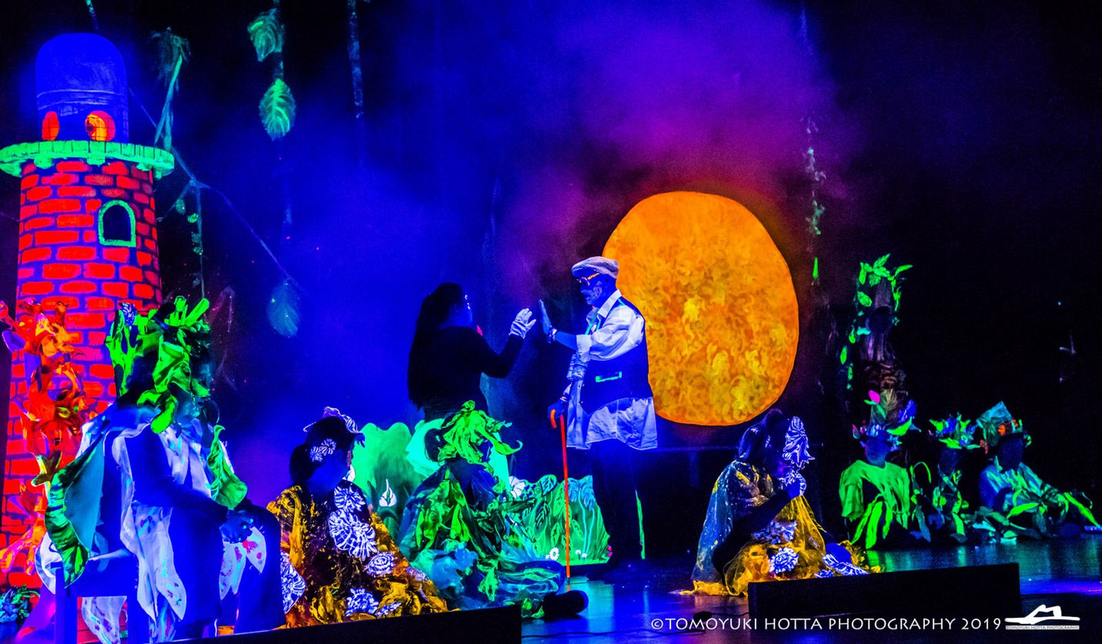 Un momento de la representación en Algeciras.