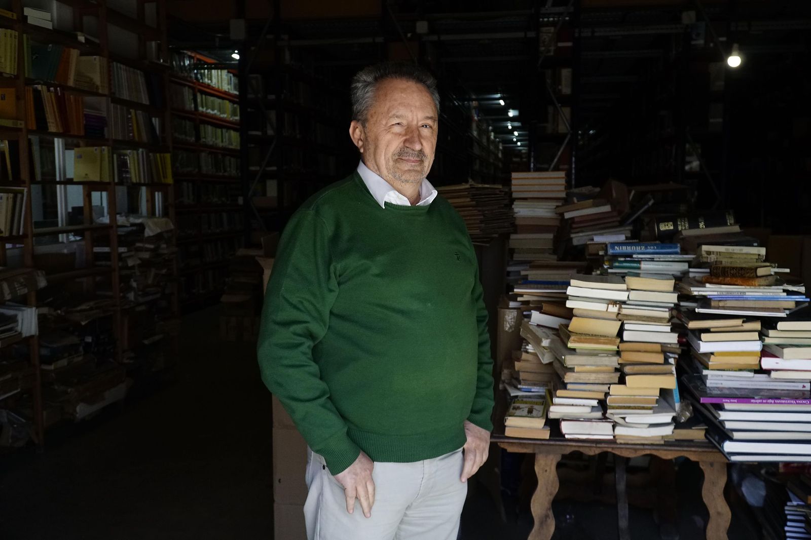 El fundador de la editorial Renacimiento, Abelardo Linares.
