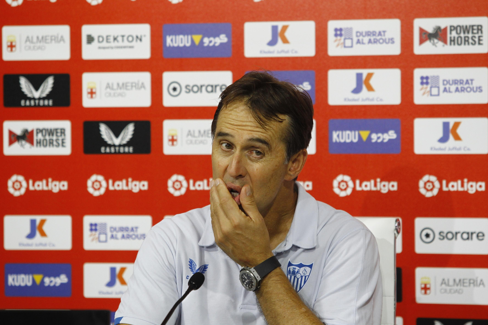 Imágenes del partido U.D. Almería-Sevilla F.C.