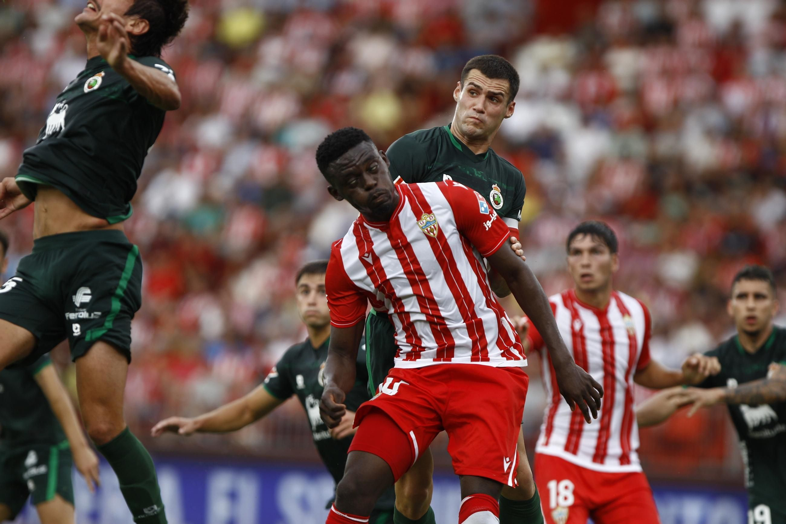 Las mejores fotos del partido U.D. Almería-Racing de Santander