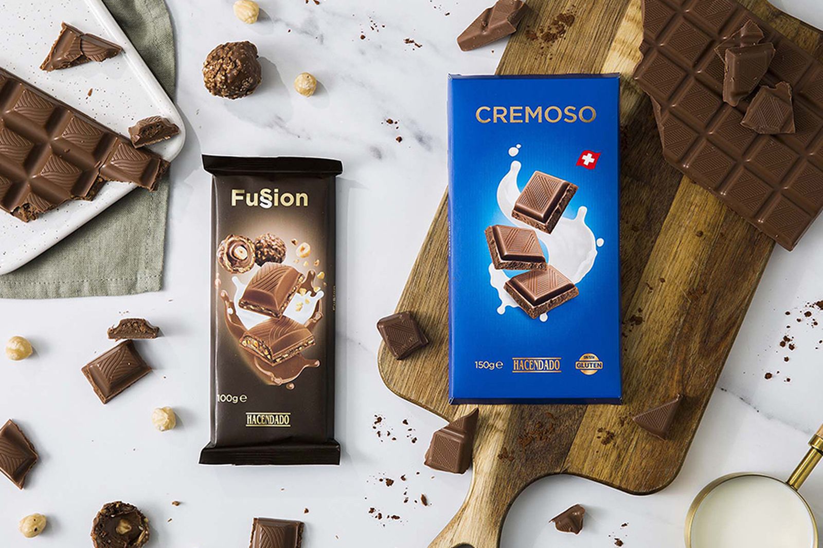 Fussion y Cremoso, dos de los nuevos productos de Mercadona
