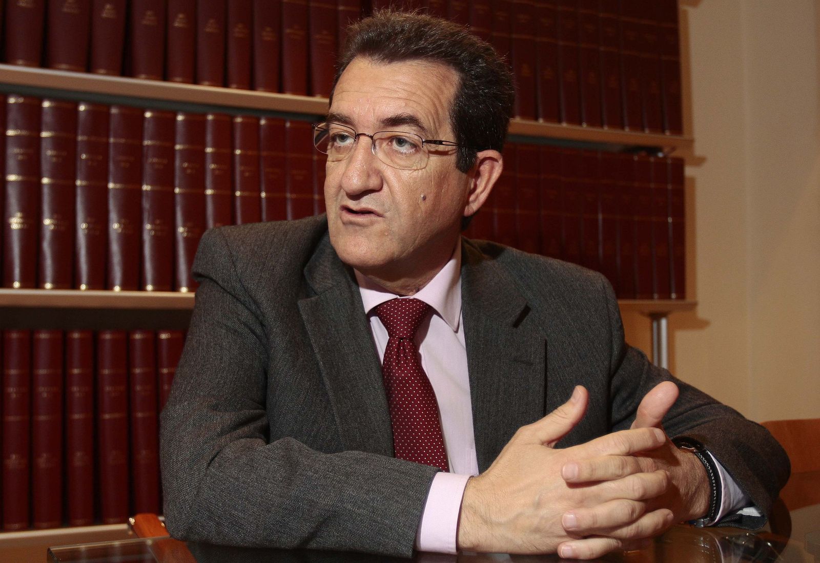 Antonio Argüelles durante una entrevista concedida a Granada Hoy en 2012