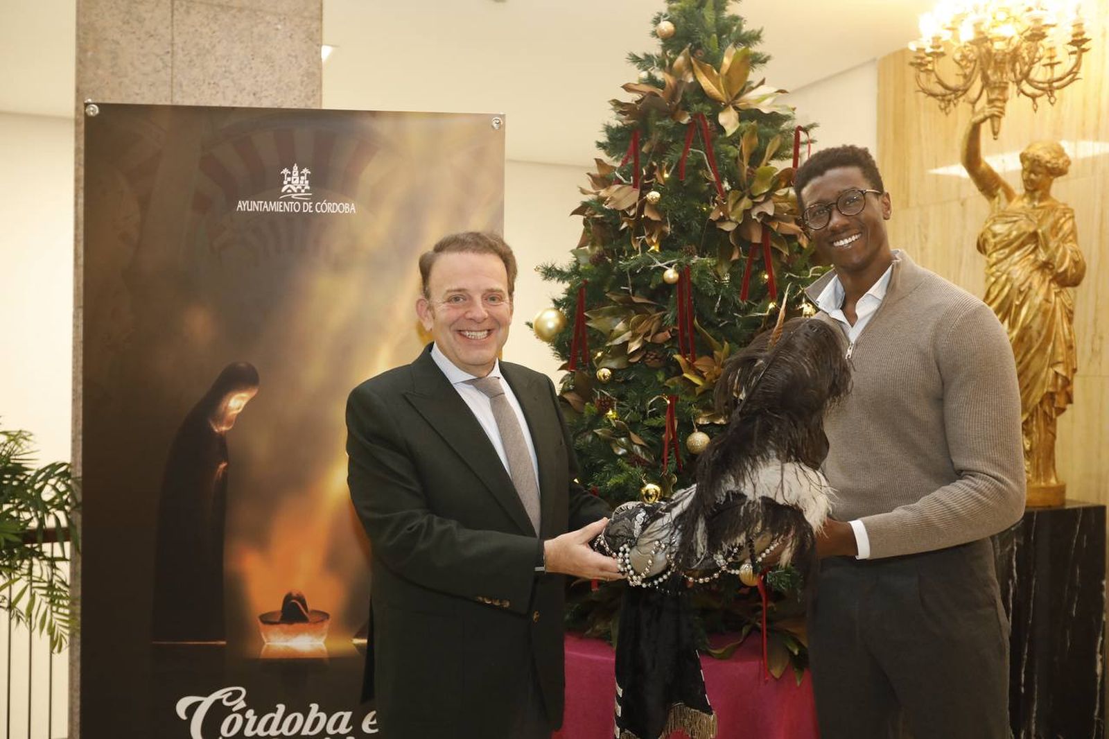 Julián Urbano y el abogado Souliman Diallo.