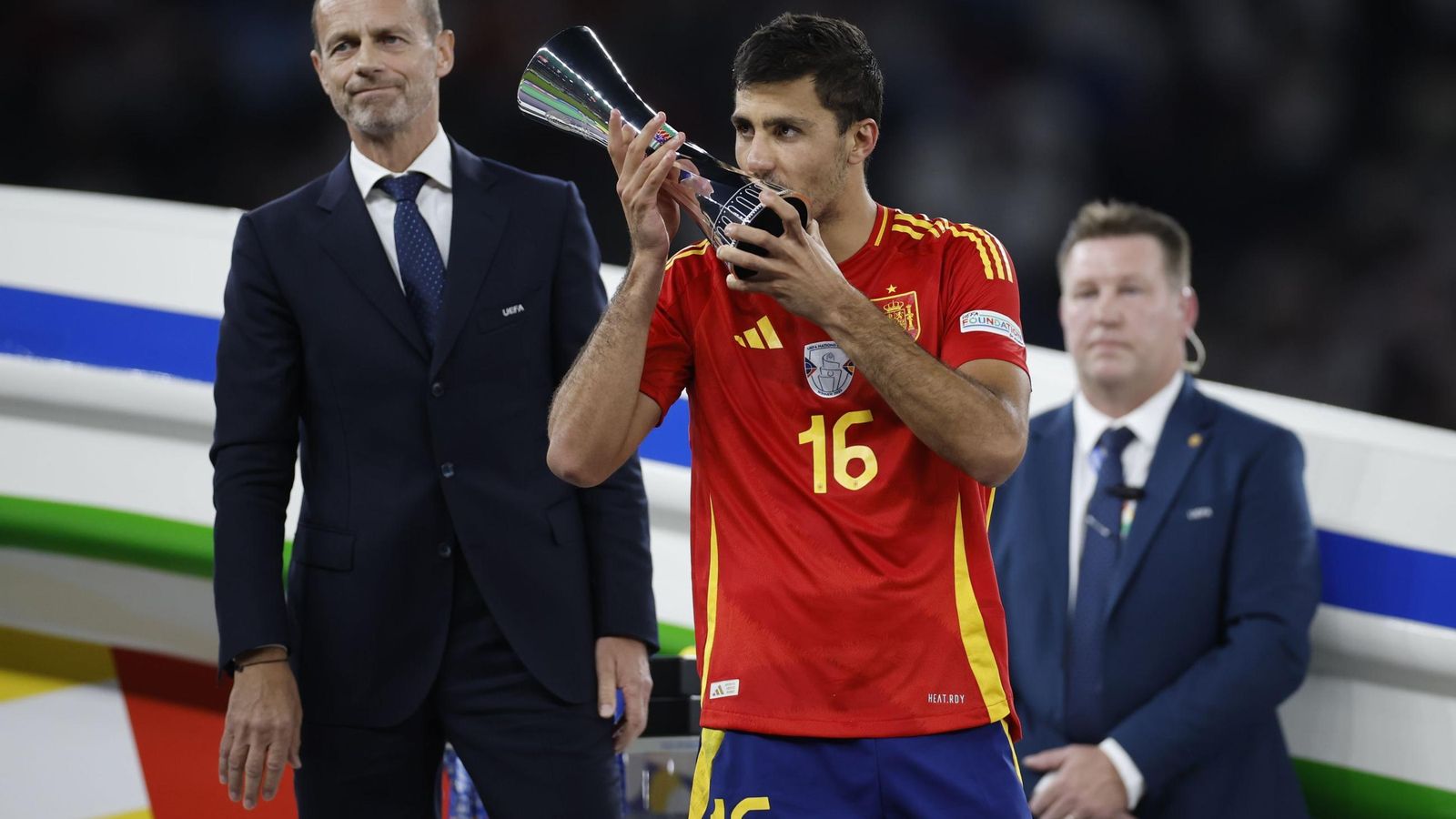 Las mejores fotos del título de España ante Inglaterra