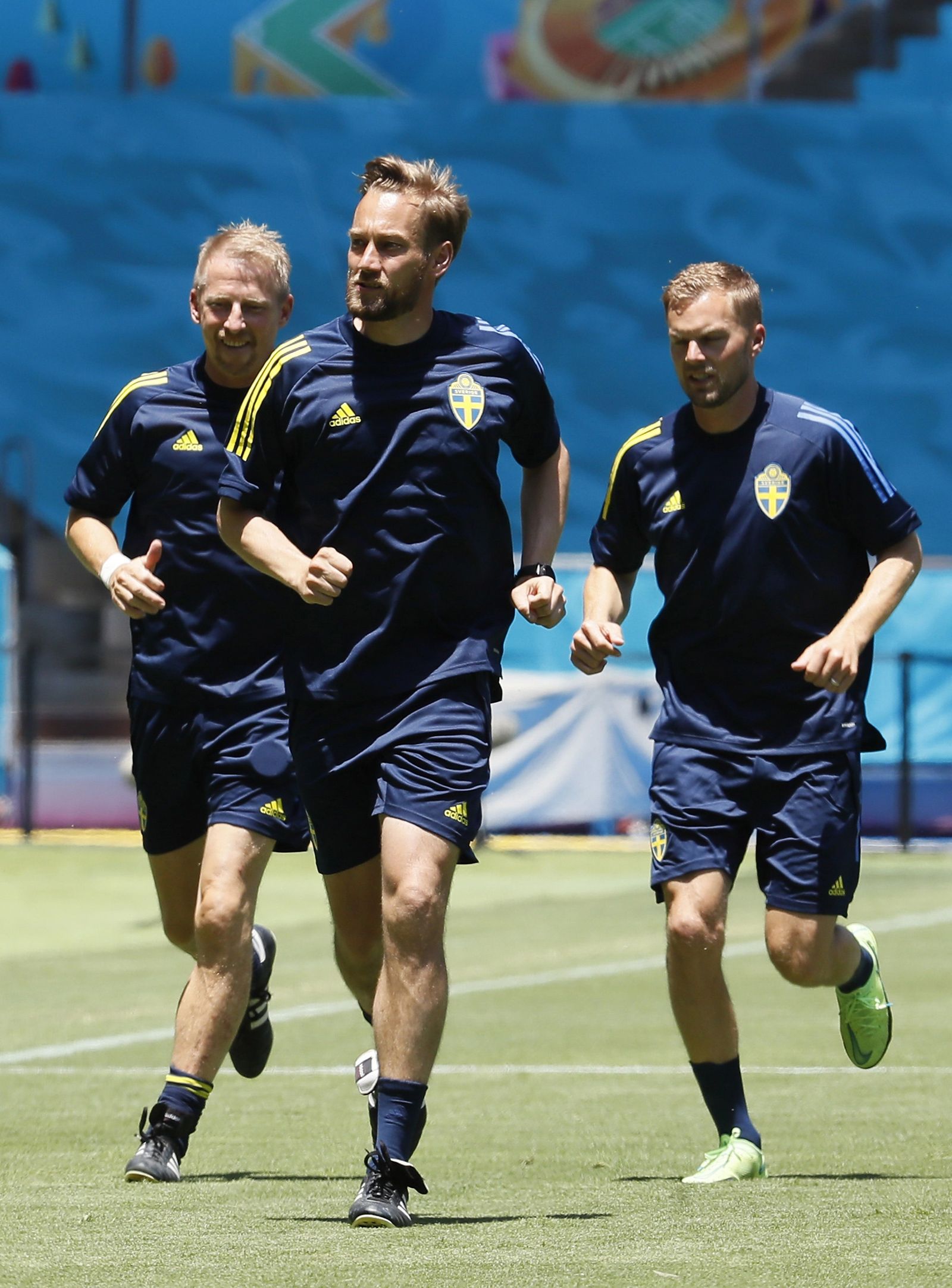 ¡Suecia entrena a las 14:30 en La Cartuja con 33 grados!